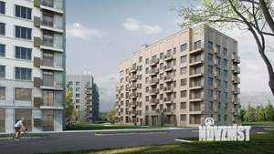2-к квартира, строящийся дом, 48м2, 3/7 этаж