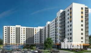 1-к квартира, строящийся дом, 38м2, 5/10 этаж